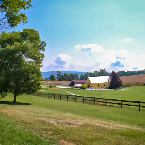 Rural homes in Henry, Virginia