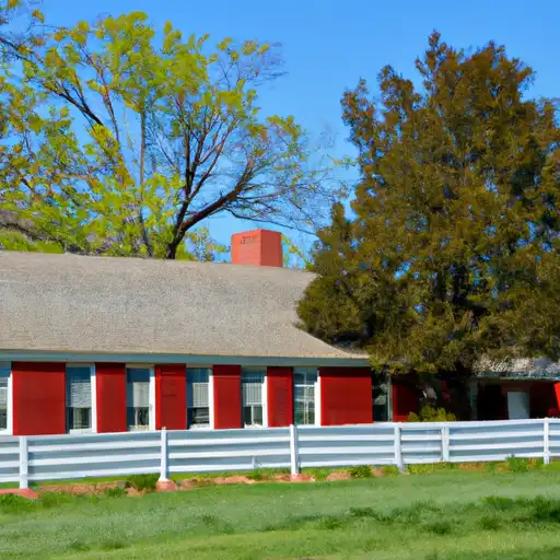 Rural homes in King William, Virginia