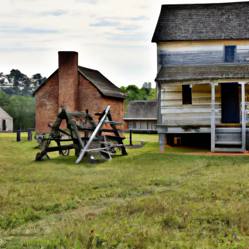 Rural homes in Lexington, Virginia