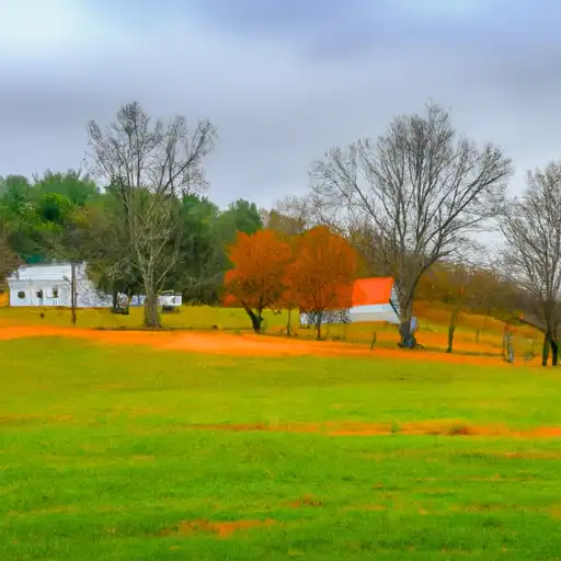 Rural homes in Louisa, Virginia