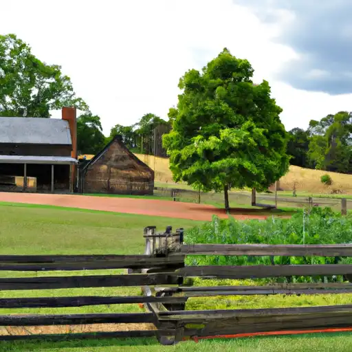 Rural homes in Mathews, Virginia