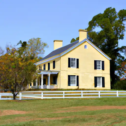 Rural homes in Mecklenburg, Virginia