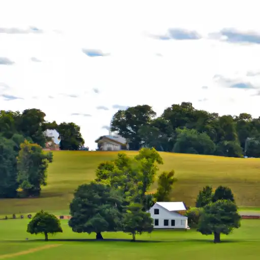 Rural homes in Page, Virginia
