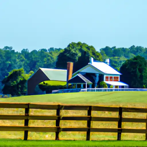 Rural homes in Powhatan, Virginia