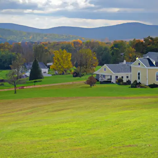 Rural homes in Rockbridge, Virginia