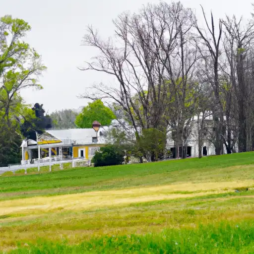 Rural homes in Rockingham, Virginia