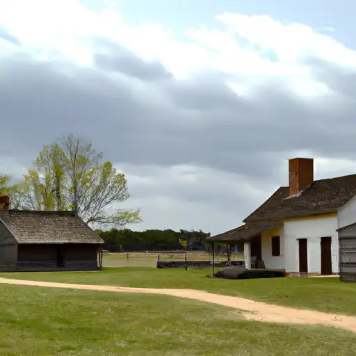 Rural homes in Spotsylvania, Virginia