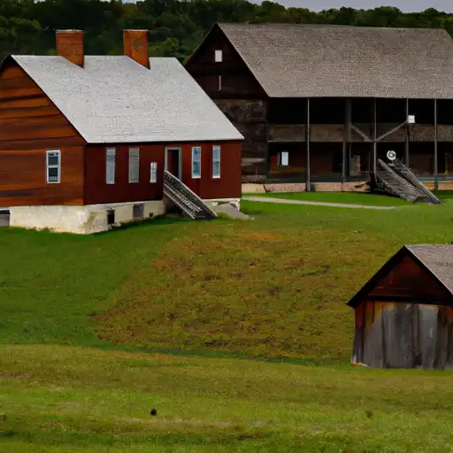 Rural homes in Staunton, Virginia