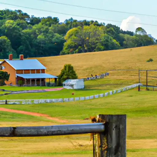 Rural homes in Warren, Virginia