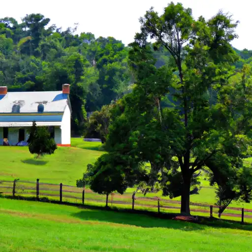 Rural homes in Winchester, Virginia
