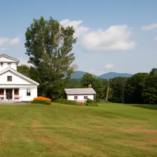 Rural homes in Caledonia, Vermont