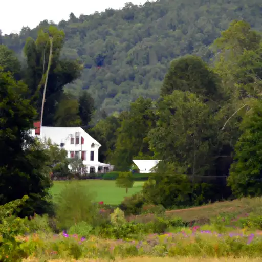 Rural homes in Franklin, Vermont