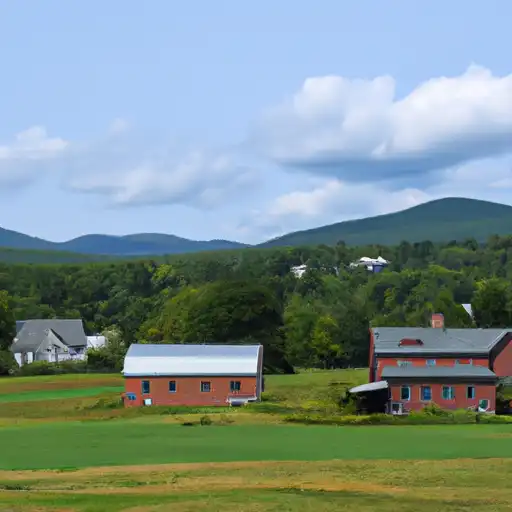 Rural homes in Windham, Vermont