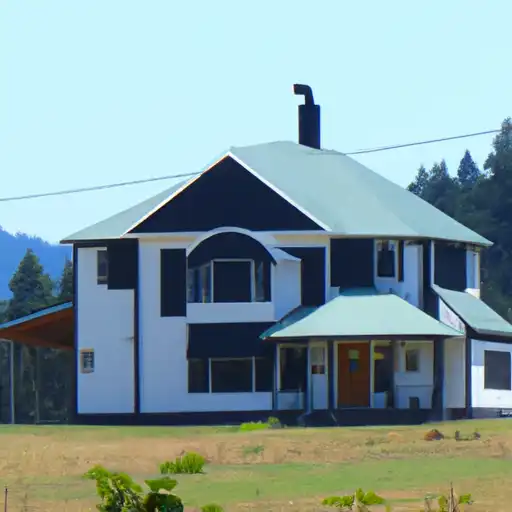 Rural homes in Pacific, Washington