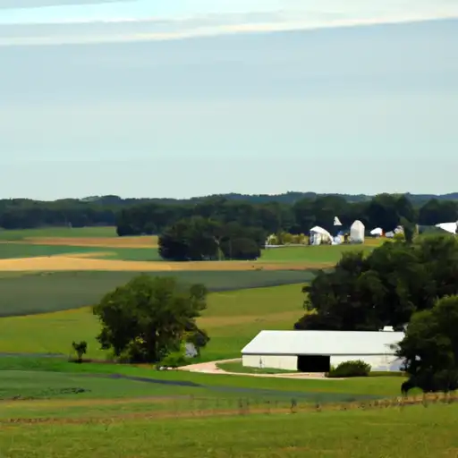 Rural homes in Adams, Wisconsin