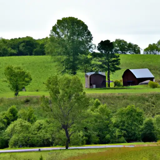 Rural homes in Calumet, Wisconsin