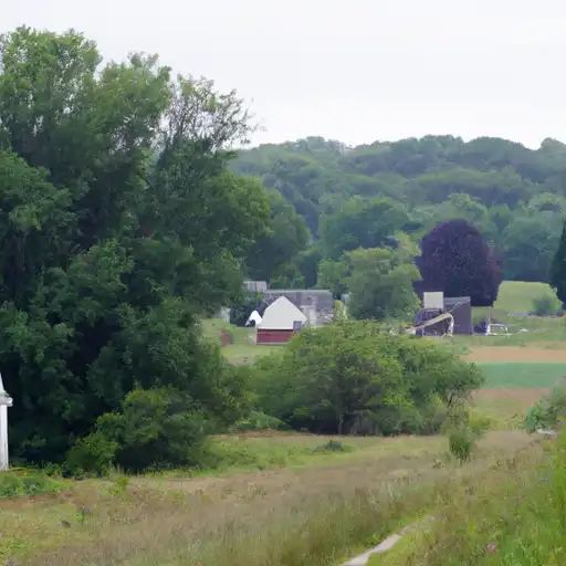 Rural homes in Chippewa, Wisconsin