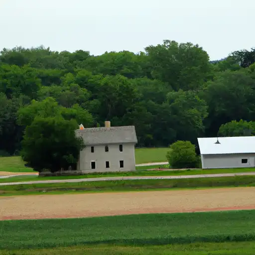 Rural homes in Kenosha, Wisconsin