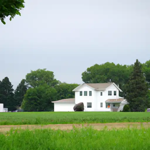 Rural homes in Racine, Wisconsin