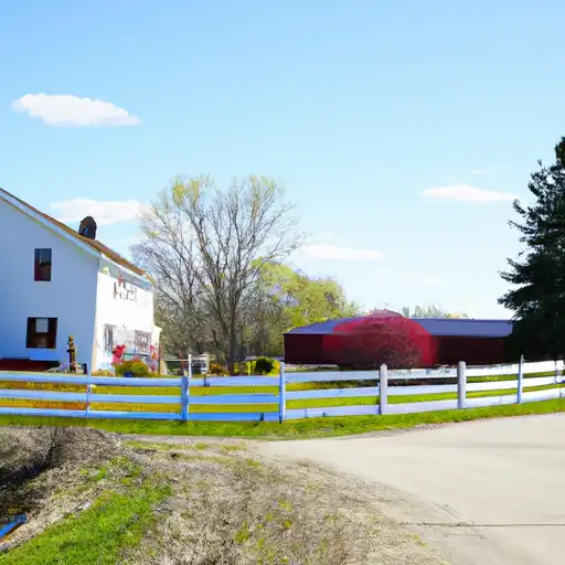 Rural homes in Sheboygan, Wisconsin