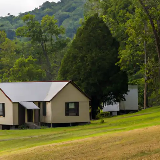 Rural homes in Boone, West Virginia