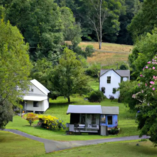 Rural homes in Jackson, West Virginia