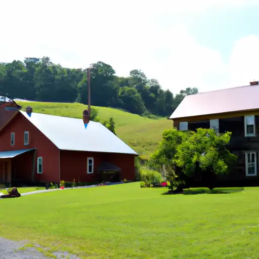 Rural homes in Jefferson, West Virginia