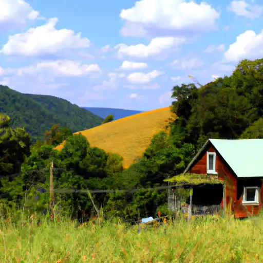 Rural homes in Marshall, West Virginia
