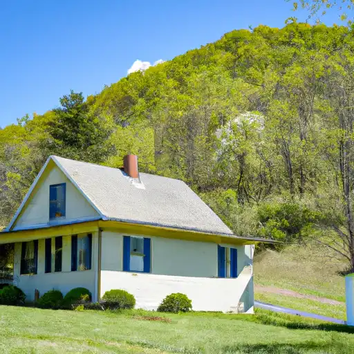 Rural homes in McDowell, West Virginia
