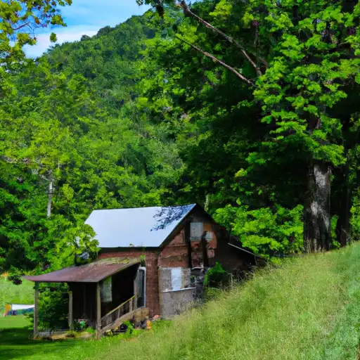 Rural homes in Summers, West Virginia