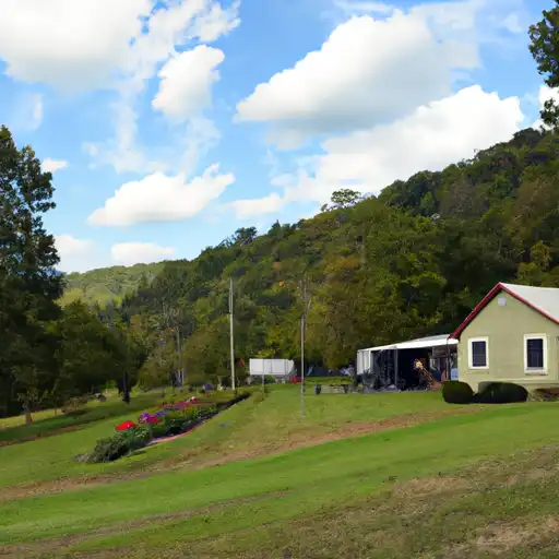 Rural homes in Wayne, West Virginia