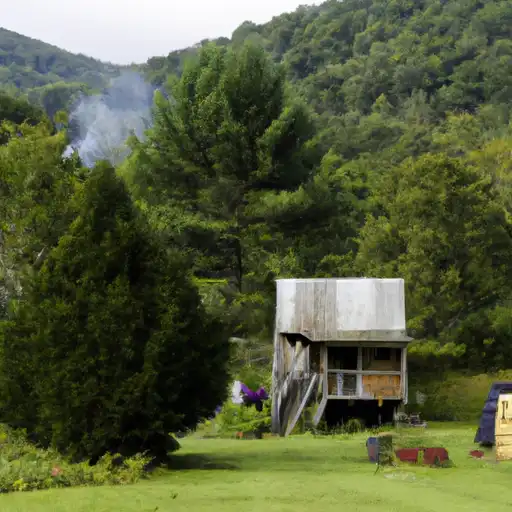 Rural homes in Webster, West Virginia