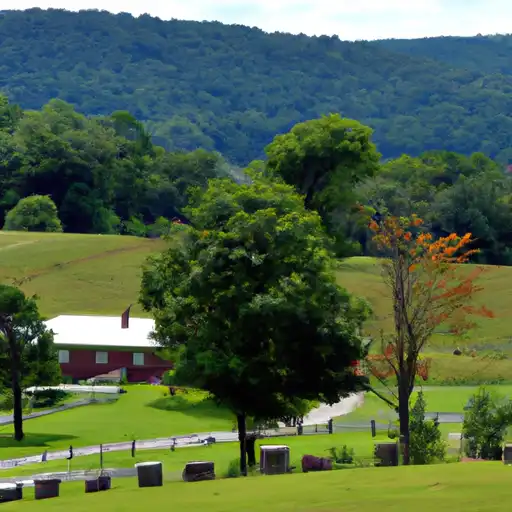 Rural homes in Wirt, West Virginia