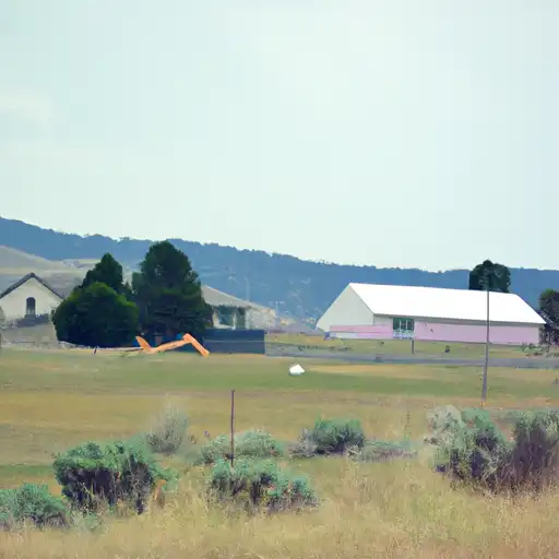 Rural homes in Sweetwater, Wyoming