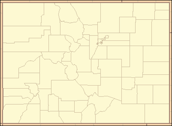 Colorado Clickable County Map