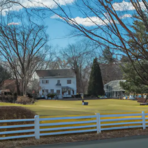 Rural landscape in Connecticut