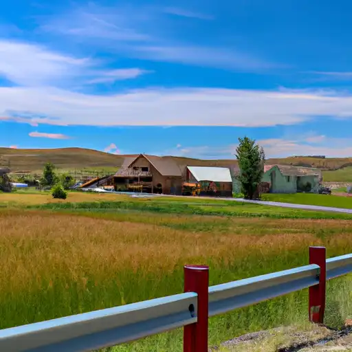 Rural landscape in Idaho