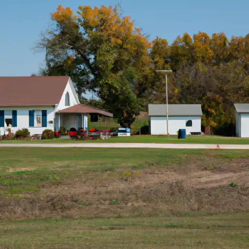Rural landscape in Illinois
