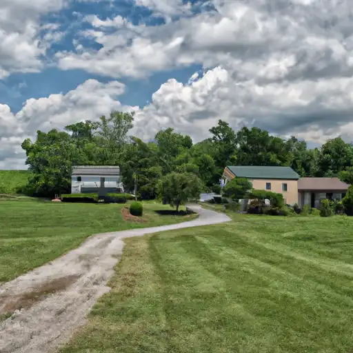 Rural landscape in Kentucky