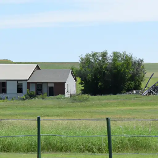 Rural landscape in North Dakota