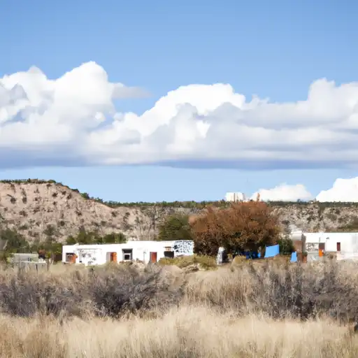 Rural landscape in New Mexico