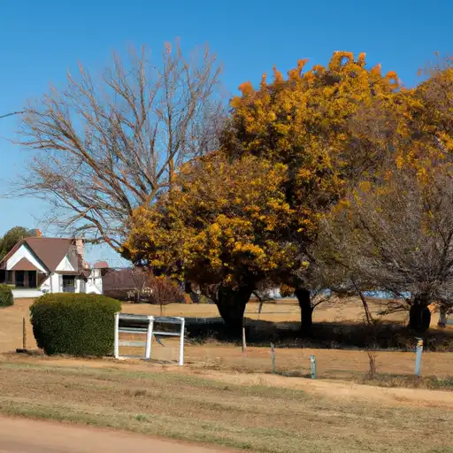 Rural landscape in Oklahoma