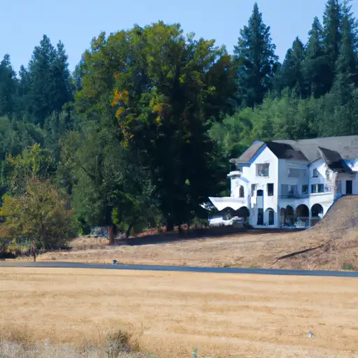 Rural landscape in Oregon