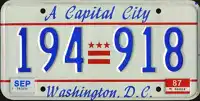 State License Plate