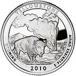 The second Wyoming State Quarter